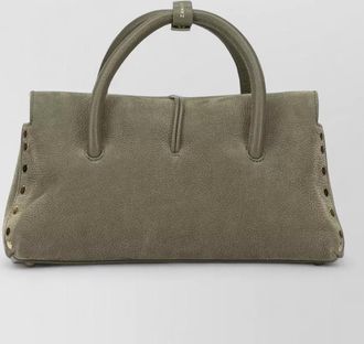 Zanellato leather dotta medium shoulder bag