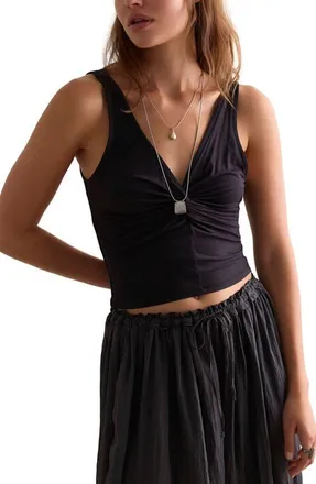 Free People Were Going Out Cami in Black at Nordstrom, Size X-Large