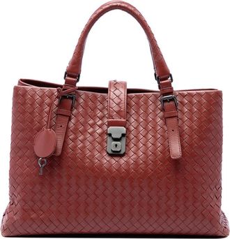 Bottega Veneta Pre-owned Bottega Veneta Medium Nappa Intrecciato Roma Tote Ladies T99TMB8M30E26HK7