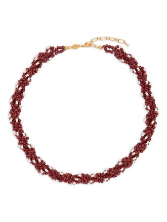 Anni Lu Rodeo beaded necklace - Red