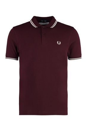 Comme Des Garçons Comme Des Garçons Shirt X Fred Perry - Cotton-piqué Polo Shirt