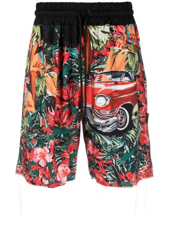 Mauna Kea Trainingsshorts met trekkoord - Zwart