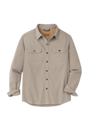 Stio Mens Saratoga Canvas Shirt