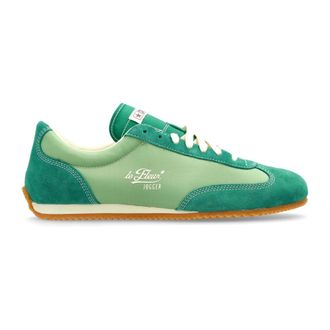 Converse Schoenen, Dames, Groen, 37 EU, Leer, Sportschoenen Jogger