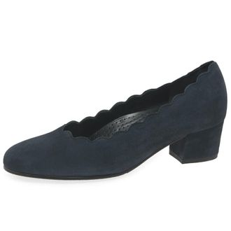 Gabor Gigi Womens Court Shoes 4.5 UK Blau Dark Blue 46
