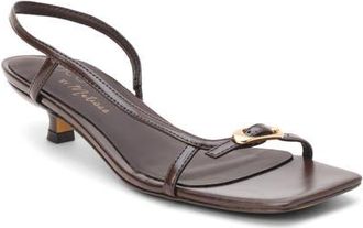Matisse Footwear Fernando Slingback Sandal in Chocolate at Nordstrom, Size 7