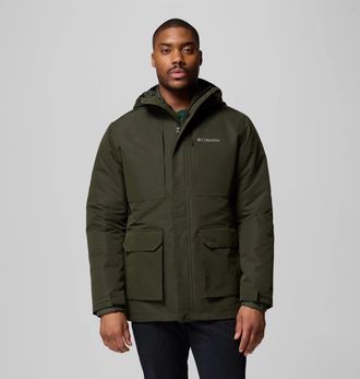 Columbia Landroamer 3-in1 Shirt Jacket Mens Greenscape Waterproof JAX763