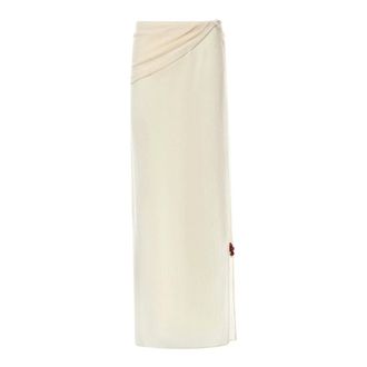 Magda Butrym Dames, Rokken, Beige, Maat: S