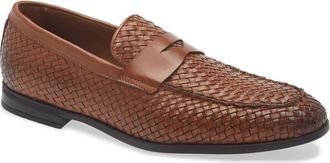 To Boot New York Higgins Woven Penny Loafer in Crust Cuoio at Nordstrom Rack, Size 11.5