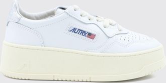 Autry Sneakers Medalist Platform Low in pelle con punta traforata e logo intagliato