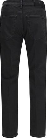 Pantaloni Torino Mens Pants Reggae Denim Nero Cotton; Elastane Trousers