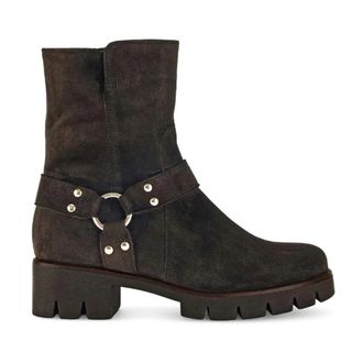 Gabor Schoenen, Dames, Bruin, 40 EU, Su&egrave;de, Halfhoge Boots