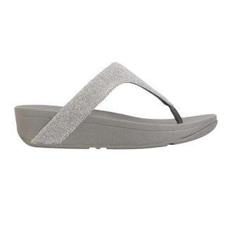 FitFlop Dames-sandalen Lottie met glinsterende bandjes (Gunmetal)