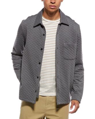 Vince Quilted Shirt Jacket