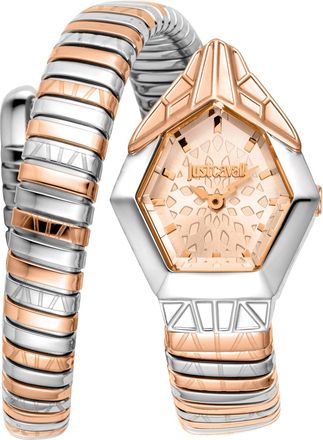 Just Cavalli Womens Snake 316L Stainless Steel Watch