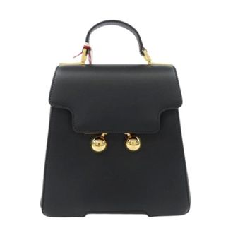 Marni Pre-owned Backpacks, female, Black, Size: ONE SIZE Pre-owned Crossbody Bag
