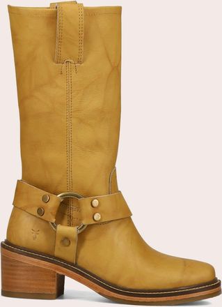 Frye Womens Kate Harness In Banana/Earthquake M
