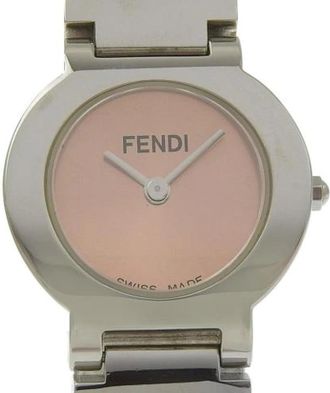 Fendi Pre-owned Wristwatch - Dames - Vintage Horloges - Roze - ONE Size - Vintage