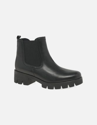 Gabor Womens Bodo Womens Chelsea Boots - Black - Size: 4.5