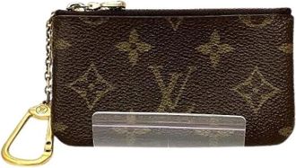 Louis Vuitton Pre-owned Accessories, male, Brown, Size: ONE SIZE Pre-owned Pochette Cle Monogram Coin Case