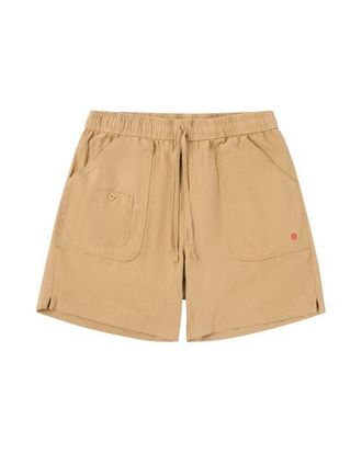 Amundsen & Scott Travellers Linen Shorts Mens in Khaki at Nordstrom, Size Xx-Large Eu