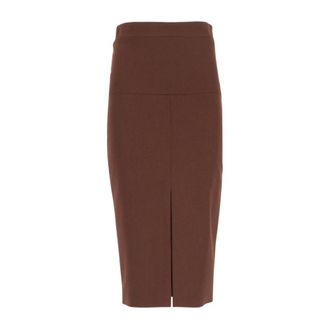 Federica Tosi Skirts - Skirts - Mujer - Marr&oacute;n - M
