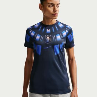 Nike Uruguay 2026 Stadium Away Nike Womens Dri-FIT Soccer Replica Jersey in Blue | IO4685-451