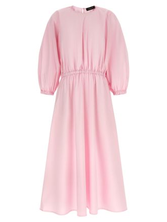 Fabiana Filippi Multicolor Cotton Long Womens Dress