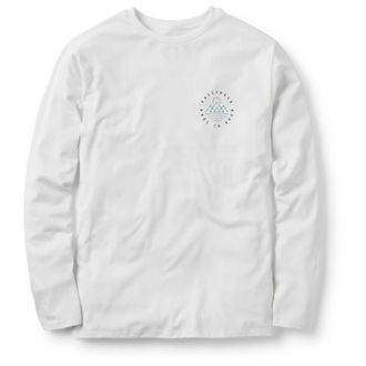 Passenger Escapism Recycled L/S T-Shirt Longsleeve f&uuml;r Herren | wei&szlig;