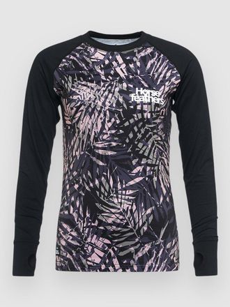 Horsefeathers Mirra Funktionsshirt black leaves