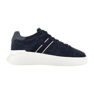 Hogan H580 Allacciato H Slash Sneakers - Heren - Sneakers - Blauw - 40 EU - Leer - Schoenen