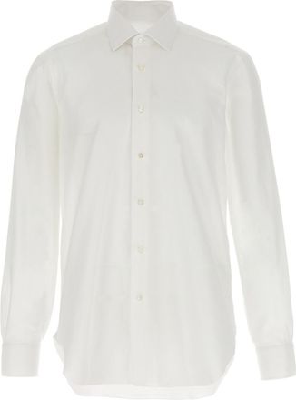 Barba White Honeycomb shirt