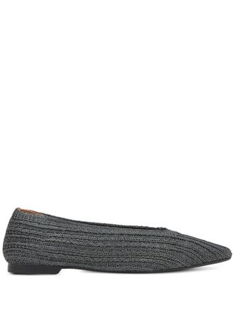 Castaner Bassi pointed flat - Grey