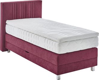 Westfalia Polsterbetten Boxspringbett wahlweise mit Bettkasten und Topper
