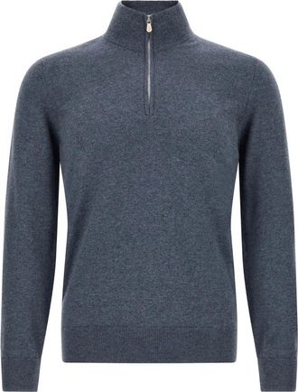 Brunello Cucinelli Hombre, Jerseys, Azul, Talla: L