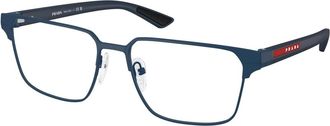 Prada Glasses, male, Blue, Size: 57 MM PS 50Tv Optical Frame