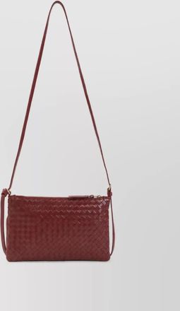 Bottega Veneta lamb leather clutch bag