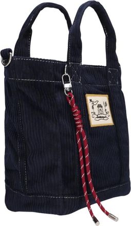 Becks&ouml;ndergaard Corduroy Gene Bag - Dames - Shoppers - Blauw - ONE Size - Katoen - Tassen
