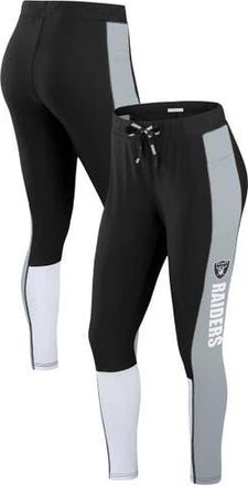 WEAR by Erin Andrews Womens WEAR by Erin Andrews Black/Gray Las Vegas Raiders Color-Block Leggings at Nordstrom, Size X-Small
