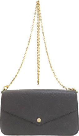 Louis Vuitton Black Chain/Shoulder Wallet (Pre-Owned)