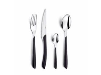 Amefa Cuberteria 24 Piezas Eclat Negro Amefa