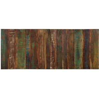 vidaXL Cabecero De Cama Multicolor 200 Cm Madera Maciza Reciclada Vidaxl