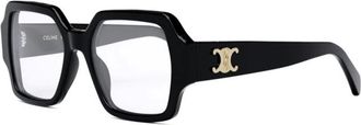 Celine Glasses, unisex, Black, Size: 52 MM Authentic Triomphe Glasses - Premium Quality