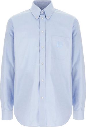 Fendi Hombre, Camisas, Azul, Talla: S
