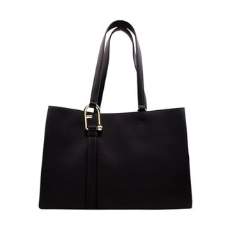 Furla Nuvola Tote L - female - Furla - Shopping Bags - Black - ONE SIZE - Bags