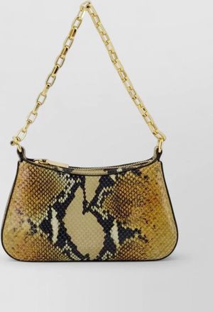 Alexander McQueen t bar mini handbag - alexander mcqueen - leather - brown