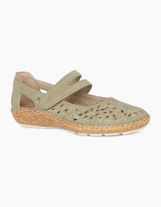 Rieker Womens Delia Womens Mary Jane Shoes - Tan - Size: 7.5