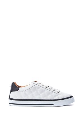 Moda in Pelle Moda in Pelle Womens Arzon White Sneakers Leather - Size EU 37
