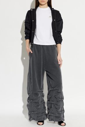 Moose Knuckles T-shirt With Logo Patch, Womens, White