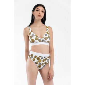 Moschino White Cotton Womens Bra